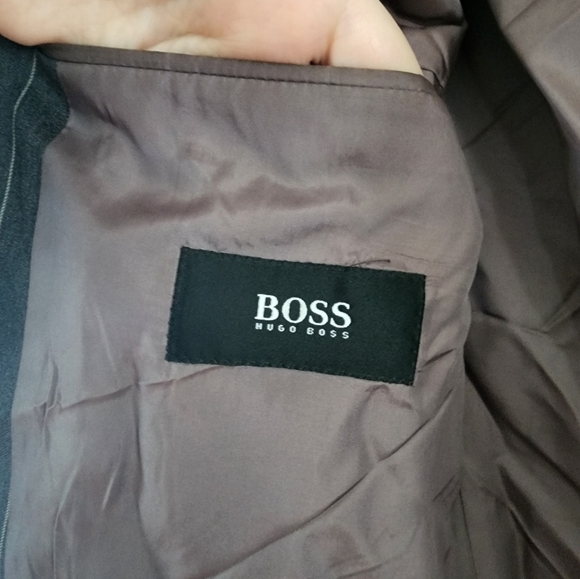Hugo Boss Einstein Sigma Super 100 Virgin Wool Jacket Blazer Size 40S - Picture 9 of 11